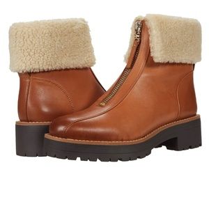 Sam Edelman Sherpa Shearling Chelsea Boots